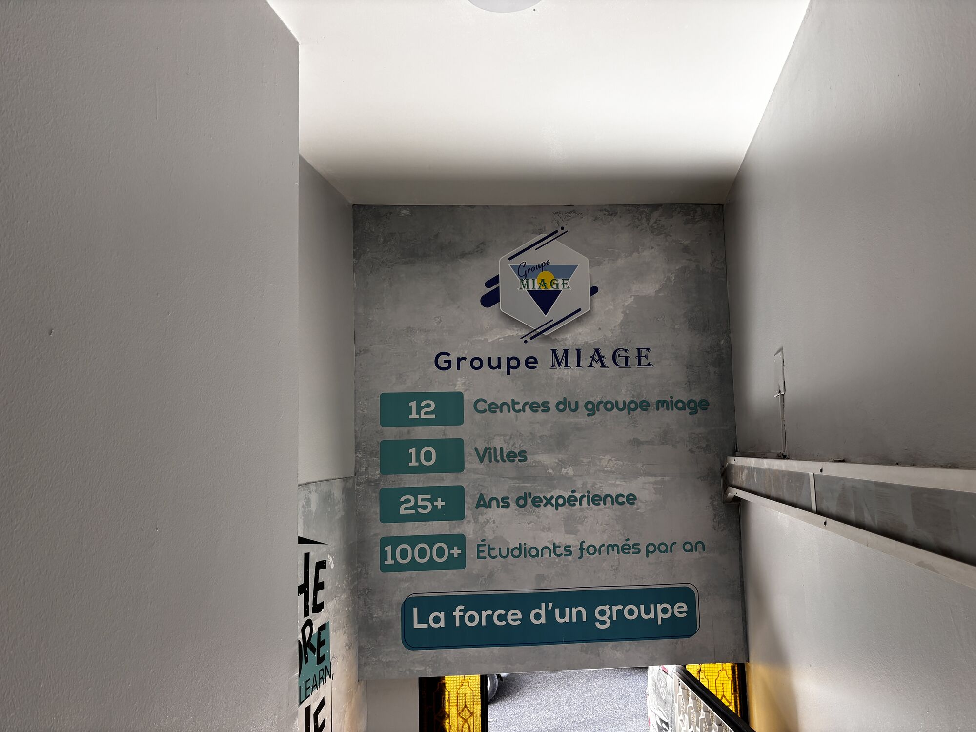Salle de classe du Groupe MIAGE Tanger